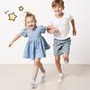 Pantuflas para Niños Verano Interior Hogar Antideslizantes Baño Ligeras Dibujos Animados EVA Sandalias y Pantuflas para Padres e Hijos para Mujer