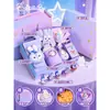 Série Orvalho Estelar Presente de Aniversário para Meninas de Dez Anos, Cachecol de Inverno Infantil, Copo Térmico, Caixa de Presente Prática, Caixa de Presente