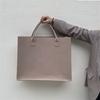 Bolsa Tote da Moda de Grande Capacidade Bolsa Tote de Feltro Bolsa de Compras para Deslocamento Bolsa de Presente Publicitária Bolsa de Mão Armazenamento para Processamento