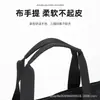 Bolsa de Documentos Satchel Maleta Ziyouniu em Tecido Oxford para Homens de Negócios Grande Capacidade com Zíper à Prova d'Água para Conferência