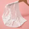 Fábrica de Lingerie Feminina Atacado Seda Gelada Sem Costura Macia Cintura Média Ajustada ao Corpo Crotch de Seda Antibacteriano Cuecas
