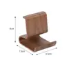 Suporte de Celular Portátil Integrado de Madeira da América do Norte Madeira Maciça Criativo Novo Simples Suporte de Mesa Rack de Armazenamento para Celular
