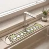 Tapete para Torneira Macio de Terra de Diatomáceas Banheiro Absorvente Secagem Rápida Tapete Bancada de Pia de Banheiro Cozinha Tapete para Vaso Sanitário