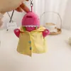 [Solo para Ropa] Colgante de Muñeco Dragón de Concha Rota Periférico de Wang Sulong Soporte de Concierto Linda Cabeza para Ropa de Bebé