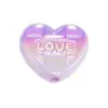 Cuentas de Oso Acrílicas de Colores con Goteo de Aceite Doble Cara Cuentas de Corazón Cadena para Teléfono Móvil con Cuentas Accesorios DIY para Tocados