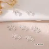 Fornecido Diretamente pelo Fabricante, Decorações de Unhas Cavalo de Balanço em Liga Metálica em Várias Formas, Decorações de Unhas Cavalo de Balanço Douradas e Prateadas, Acessórios de Nail Art Transfronteiriços