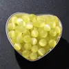 Pulseira de Contas Feita à Mão DIY Materiais Acessórios Pedra Bruta Natural Quartzo Rosa Contas Redondas Pedra Olho de Gato Branco Contas Soltas