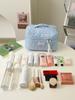 Bolsa de Viaje Simple y Conveniente, Bolsa de Almacenamiento de Gran Capacidad para Ropa Nueva, Acolchada, a Prueba de Polvo, con Separación para Seco y Húmedo, Bolsa para Cosméticos