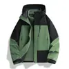Conjunto de chaqueta de dos piezas con forro polar para otoño e invierno para parejas, chaqueta para hombre engrosada y cálida