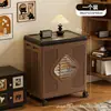 Soporte ODM OEM Caja de Almacenamiento Plegable Hogar Sala de Estar Gabinete de Bocadillos Gabinete de Almacenamiento Caja de Almacenamiento para Ropa Gabinete de Almacenamiento