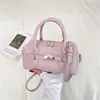 Bolsa de Mão Almofada Feminina Casual de Nicho Vintage Moda Nova Primavera 2026 Estilo Coreano Simples para o Dia a Dia Bolsa Transversal