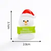 Lindo Papá Noel Muñeco de Nieve Alce Muñeco de Animal Pequeño Lindo Casa de Muñecas DIY Accesorios de Decoración Adornos Pequeños