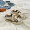 Zapatos Chic Versátiles Nuevos para Primavera y Otoño Estilo Coreano Versátiles de Alto Valor Casuales Tenis Estilo Hong Kong Retro para Mujer