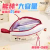 Nueva y linda cartuchera escolar de dibujos animados de Chenyu con colores contrastantes, alto atractivo estético, diseño único y bolsa de papelería multifuncional