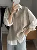 En stock otoño e invierno Nuevo chaleco de punto retorcido prenda exterior estilo coreano holgado adelgazante estilo occidental versátil top estilo coreano