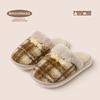 Chinelos de Algodão Coelho Malandro Feminino Inverno Casa Interior Antiderrapante Piso Doméstico Casal Quente Com Veludo Extra Chinelos de Inverno Masculino