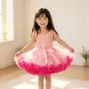 Venta Caliente Falda Esponjosa de Nueva Generación para Niños Falda de Niña Estilo Nuevo Europeo y Americano Falda de Princesa Falda Tutú Falda de Pastel en Capas Súper Esponjosa