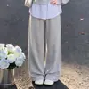 Moda Informal Mediano-Grande Niños Estilo Coreano Rayas Bloques de Color Patchwork Falso Dos Piezas Top Conjunto de Pantalones Casuales Color Sólido para Niñas Tendencia