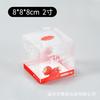 Caja para Pastel 2 pulgadas 4 pulgadas 5 pulgadas 6 pulgadas portátil transparente palomitas de maíz multicapa mousse pastel de rollo horneado pastelería caja se puede personalizar