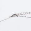 Collar Transfronterizo Mismo Estilo Zirconia Blanca para Mujer, Más Vendido en Comercio Exterior, Collar Personalizado y Elegante con Piedras Preciosas, Cadena de Clavícula Redonda con Diamantes Completos