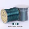 Fio Elástico Plano, Cordão Resistente ao Desgaste, Fio para Joias DIY, Fio para Miçangas de Pulseira, Fio para Tecelagem, Fio Elástico para Cristal Atacado