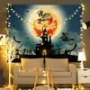 Tecido de pendurar para Halloween e Natal, revestimento de parede para casa de aluguel, tecido de parede feio, decoração, tecido de fundo de alto padrão, quente na Amazon