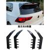 Adecuado para GOLF 8 GOLF MK8 alerón lateral fijo alerón de viento moldura de ventana alerón modificación exterior