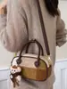 Bolso Tote Patchwork de Diseño de Nicho 2026 Nuevo Bolso Cruzado de Moda Bolso de Bolos de Alto Valor para el Trayecto Bolso de Hombro Único