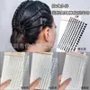 Accesorios para el cabello de diamantes brillantes especiales para danza latina tocado para competición de danza de estándar nacional tira de diamantes adhesiva recogido profesional de danza moderna para mujer diamantes autoadhesivos para el cabello