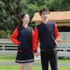 Ropa de trabajo camarero de catering suéter logo estampado otoño e invierno restaurante de hot pot uniforme de béisbol abrigo grueso cómodo