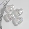 Glacê de Açúcar Fantasia Furo Reto Padrão Coração de Pêssego Contas Galvanizadas Original DIY Criativo Planeta Corrente de Celular Bolsa Pingente