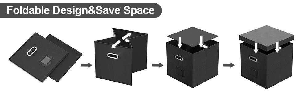 vinyl storage boxes