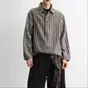 Nueva Tendencia Camisa a Cuadros Retro Japonesa Unisex Estilo Neutro Holgado Camisa de Manga Larga Chaqueta Delgada