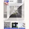 Nueva mosquitera anti-insectos con encriptación para auto-instalación en casa, cortina de ventana de cinta mágica autoadhesiva a prueba de mosquitos de diamante invisible
