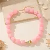 Collar Colgante Exagerado de Resina Estilo Europeo Vacaciones de Verano Color Gelatina Collar de Cuentas Contrastantes Accesorios