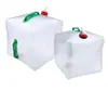 Hervidor plegable portátil de PVC para exteriores 20L hervidor cuadrado bolsa de agua para exteriores tamaño