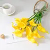 Guau Flor artificial personalizada PU mini cala comercio exterior transfronterizo flor falsa al por mayor boda hogar hotel decoración