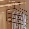 Cabide multifuncional de madeira de faia de várias camadas e cabide de roupas para uso doméstico, rack de armazenamento sem marcas, cabide de calças, ferramenta de armazenamento de guarda-roupa, transfronteiriço
