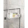 Colgador de Baño Estante de Almacenamiento para Inodoro sin Perforaciones Estante para Almacenar Toallas para Ducha Puerta de Vidrio en stock