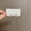 Pendientes de perla de calabaza con incrustaciones de diamantes estilo coreano, diseño nicho, temperamento exquisito, moda, accesorios para orejas versátiles para el día a día