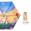 Compacto y Portátil Mini Peonía Protección Solar UV Paraguas Moda Paraguas de Sol Venta Directa Zhao Zhu You