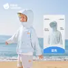 Ropa de Protección Solar Beitais Cool Shield UPF200 para Niños, Protección UV, Chaqueta Protectora Solar Unisex, Abrigo Ligero para Bebé, Modelo Nuevo