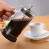 Prensa Francesa Hogareña Preparación de Café Espuma de Leche Extracción en Frío Filtro Utensilio Vidrio Resistente al Calor Cafetera Cafetera Francesa