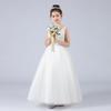 Vestido para Niña de Aliexpress con Cuello en V 2026 Estilo Nuevo Vestido para Niña Disfraz para Examen de Piano Orquesta Coro
