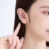 Pinzas para Orejas con Lazo de Cinta Xuping Jewelry para Mujer, Brazaletes de Oreja de Lujo Ligero de Nicho, Accesorios para Orejas Dulces Elegantes y Delicados al por Mayor