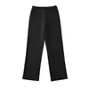 Calça casual versátil de cintura alta, perna larga, corte reto para mulheres, nova coleção outono/inverno 2026, modelagem solta, emagrecimento, adequada para o trabalho ou uso diário, calça comprida