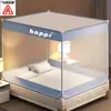 Mosquitero sin Instalación para Uso en Casa, Nueva Tienda de Cama Tipo Yurta con Cobertura Completa Anti-Caídas para Bebés y Niños en Dormitorio