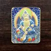 Collar con Colgante Thangka Repujado Wuye Zorro de Nueve Colas de Xizang Caja Gawu Thangka Tridimensional Venta al por Mayor