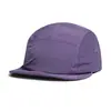 Chapéu de camping leve, resistente a rasgos, de nylon, com cinco painéis, secagem rápida, aba macia, unissex, ajustável para camping ao ar livre