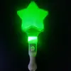 Venta al por mayor de fábrica LED estrella de cinco puntas barra fluorescente barra luminosa estrella barra intermitente apoyo para conciertos LOGO de producción